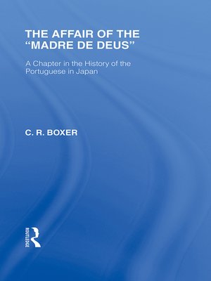 cover image of The Affair of the Madre de Deus